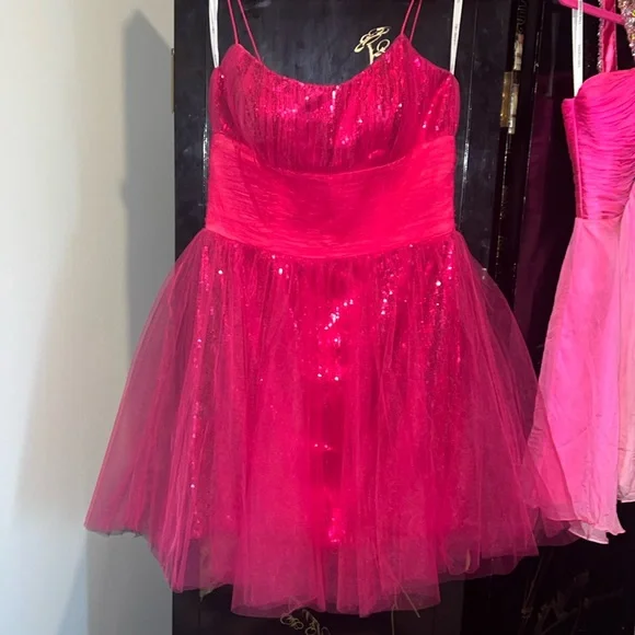 strapless open back dress Cindy Mini Dress – Hell Bunny main image 0